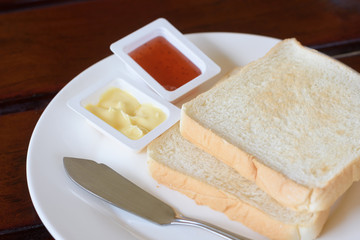 breakfast in the morning