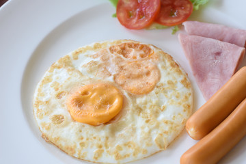 breakfast in the morning