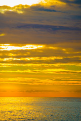 Barceloneta beach in Barcelona, Spain. Barcelona is known as an Artistic city located in the east coast of Spain..