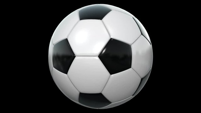 Spinning Soccer Ball
