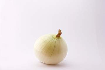 Onion isolated on white background
