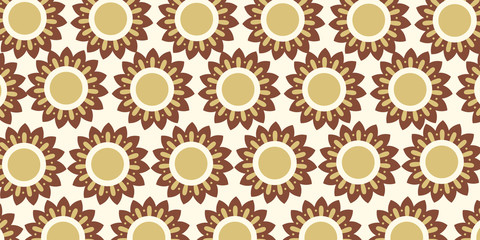Seamless flower pattern Background