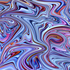 Abstract liquid texture