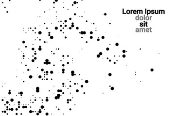 Halftone vector background