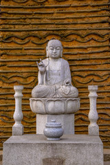 Jeondeungsa of Stone buddha statue