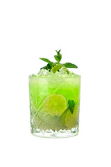 Thai and Tarragon lemonade, Gin Basil Smash