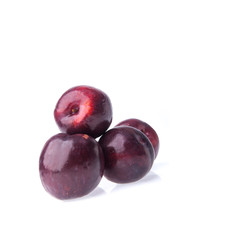 Plum or Sweet Ripe Plum fruit on a background new.