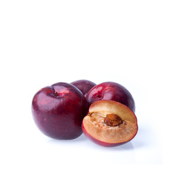 Fototapeta na wymiar Plum or Sweet Ripe Plum fruit on a background new.