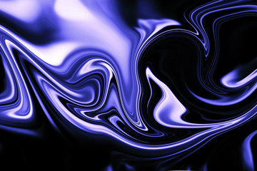 Abstract background of colorful liquid liner. Abstract texture of liquid acrylic.