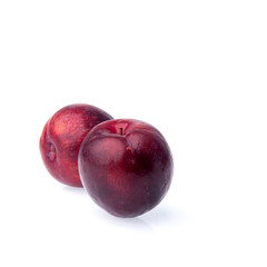 Plum or Sweet Ripe Plum fruit on a background new.
