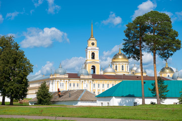 Nilo-Stolobenskaya Pustyn. Is situated on Stolobny Island in Lake Seliger. Tver region, Russia