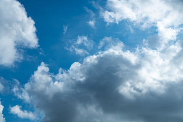 Fototapeta premium White cloud on blue sky on day time for background...