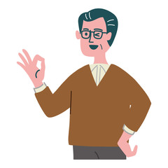 シニア　男性　OK