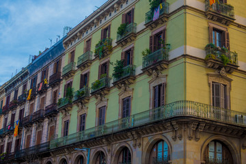 Tourists destination Barcelona, Spain. Barcelona is known as an Artistic city located in the east coast of Spain..