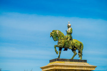 Obraz premium Tourists destination Barcelona, Spain. Barcelona is known as an Artistic city located in the east coast of Spain..