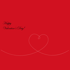 Heart background design vector illustration