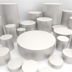 3d background for product showcase