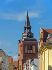 Pfarrkirche St. Marien in der Altstadt von Güstrow, Mecklenburg-Vorpommern, Deutschland