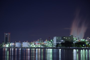 Obraz premium 工場夜景