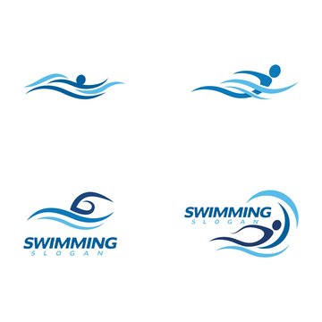 swimming logos images