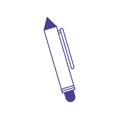 pen school supply isolated icon