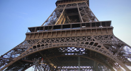 Fototapeta na wymiar Eiffel Tower, symbol of Paris
