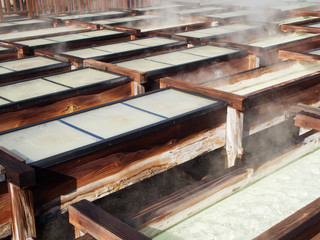 Kusatsu Onsen, Gunma, natural hot spring.