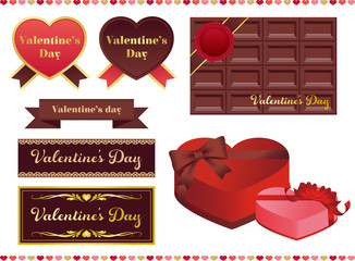 バレンタイン素材