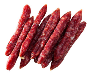 Dry-cured Secallona sausages