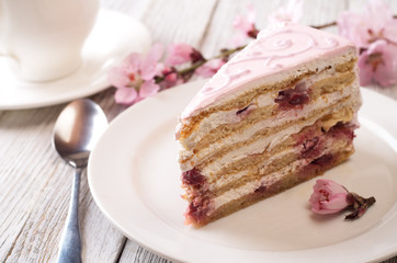 Pink cake