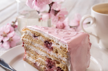 Pink cake