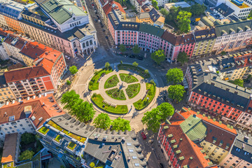 Obraz premium Gärtnerplatz Monachium