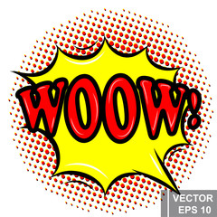 Comic clouds. Retro style. Set. For your design.