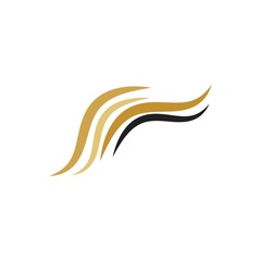 Hair wave logo