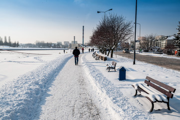 Zima. Swinoujście © Pawel Gruntowicz