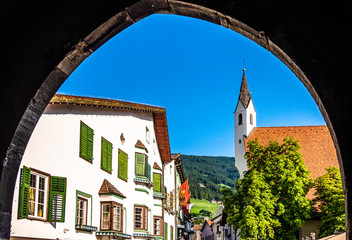 old town of sterzing in italy
