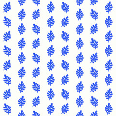 Vector Seamless floral pattern design illustration, Digital textile ornaments.