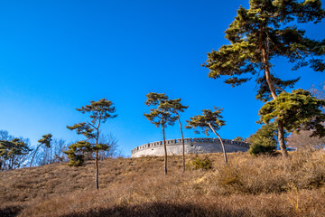 The Sondolmokdondae Observation Post built in the Joseon Dynasty.