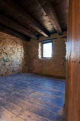 Room of a medieval fortress