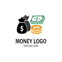 Money vector icon illustration design