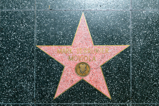Mark Serrurier Moviola's star on Hollywood Walk of Fame