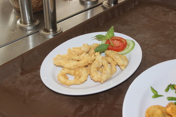 fried squid ring the best Sundanese restaurant food