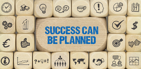 Success can be planned 