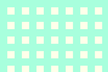 Yellow background with a graphic pattern of lines and stripes, texture of white squares and rectangles. Modern abstract design in bright colors, a template for a screensaver.