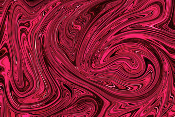 Abstract background of pink color from waves and circles. Background for design
