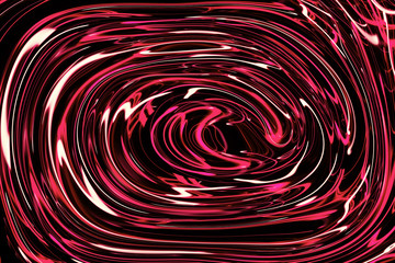 Abstract background of pink color from twirling waves and circles. Background for design