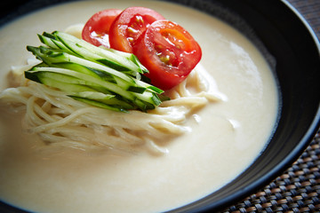 Kongguksu, Korean soy milk soup noodle
