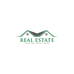 Real Estate Logo Design Vector