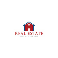 Real Estate Logo Design Vector