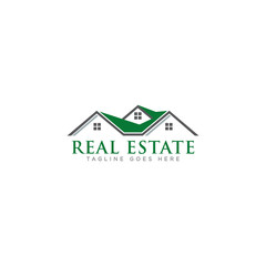 Real Estate Logo Design Vector